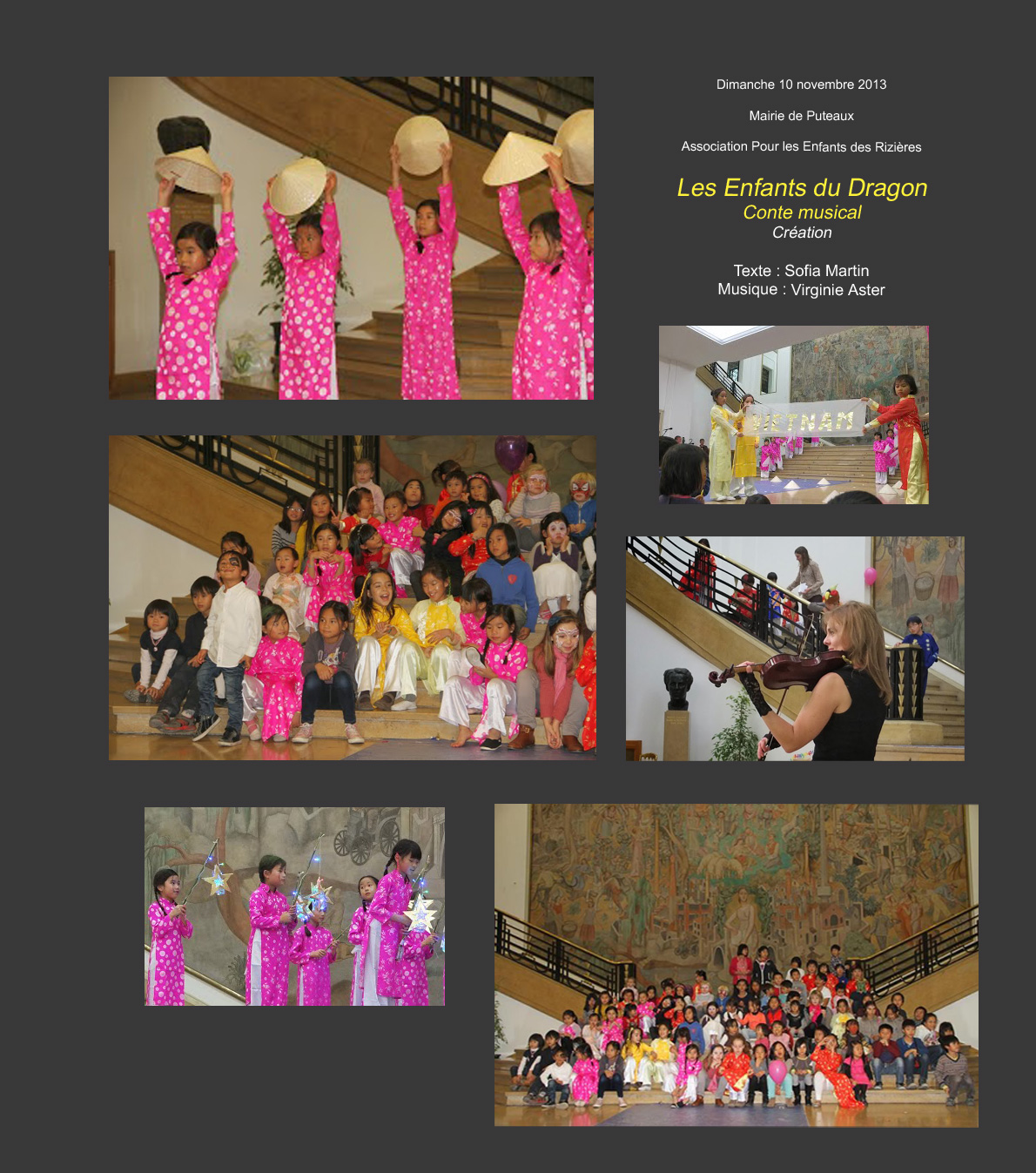 Les Enfants du Dragon - concert du 10 novembre 2013