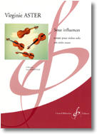 Partition Sous Influences pour violon seul